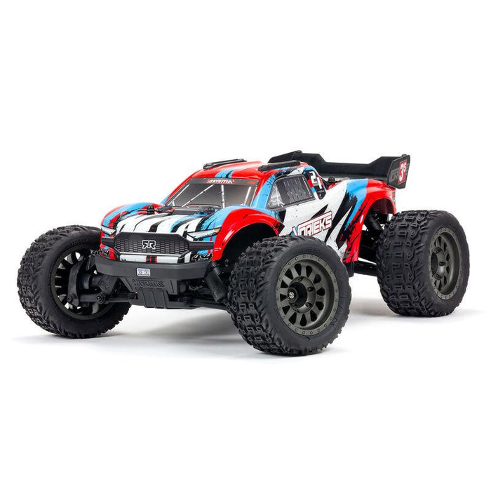 Arrma VORTEKS 4x4 3S BLX with Spektrum DX3 Transmitter with AVC - Red