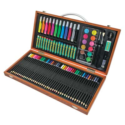 Art Adventure in Wooden Cast ( 89pc Set)