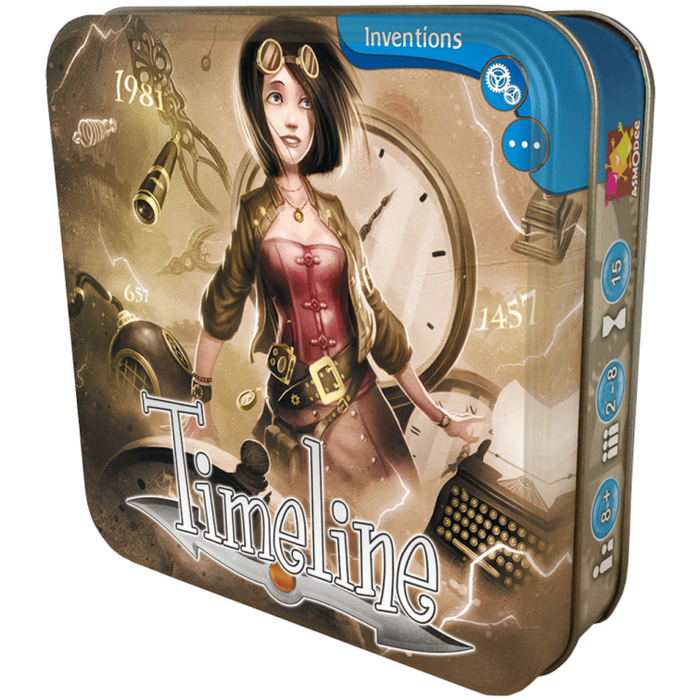 Asmodee Timeline Inventions Card Game