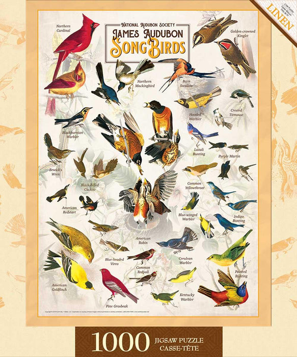 Audubon Songbirds 1000pc Puzzle