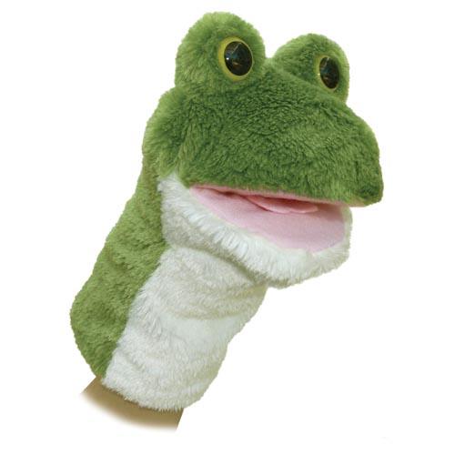 Aurora Frog Plush Hand Puppets