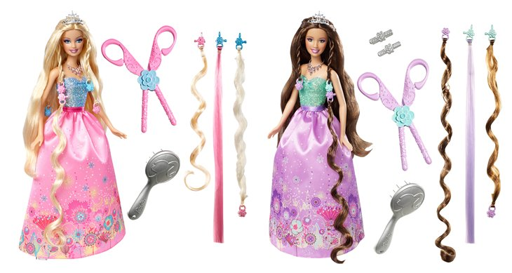 BARBIE CUT N STYLE PRINCESS