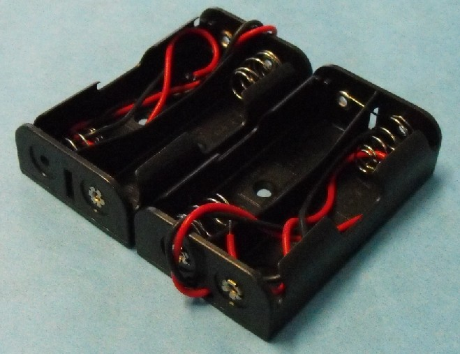 BATTERY BOX FOR 2 AA BATTERIES