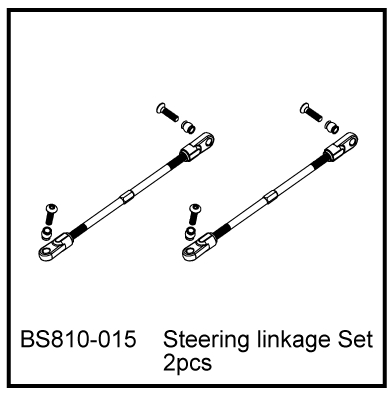 BS810-015 Front Steering Linkage Set