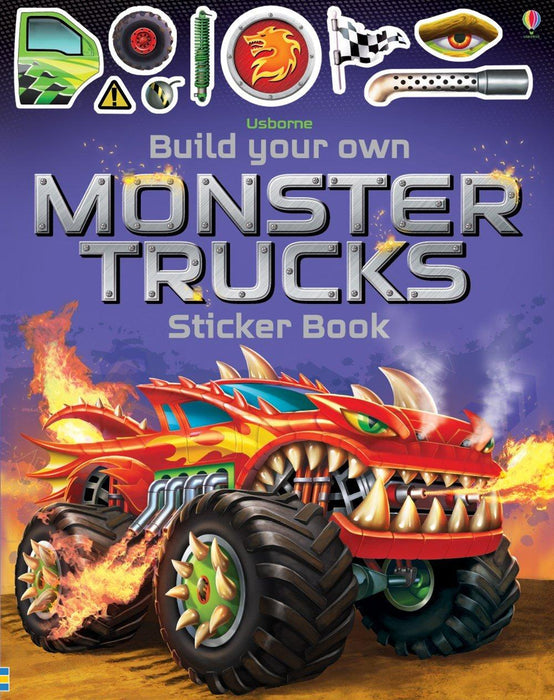 BYO Monster Trks Sticker Bk