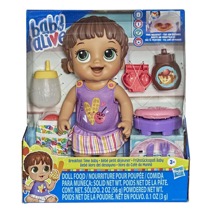 Baby Alive: Breakfast Time Baby with Brown Hair