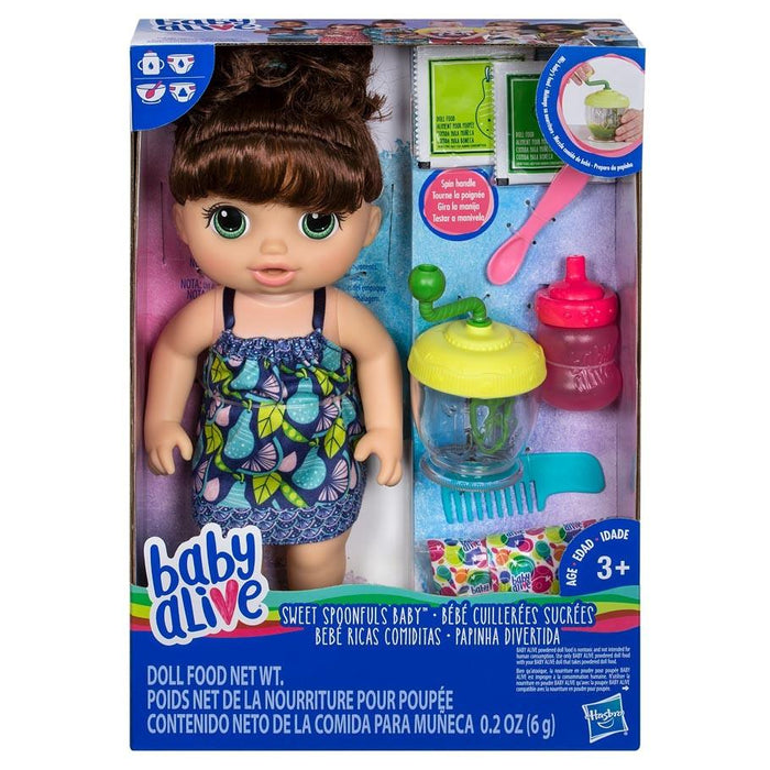 Baby Alive: Sweet Spoonfuls Baby Doll: Brunette