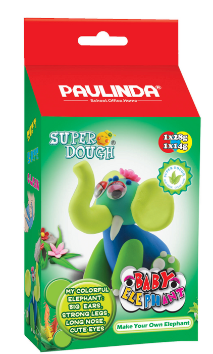 Baby Elephant SuperDough Green