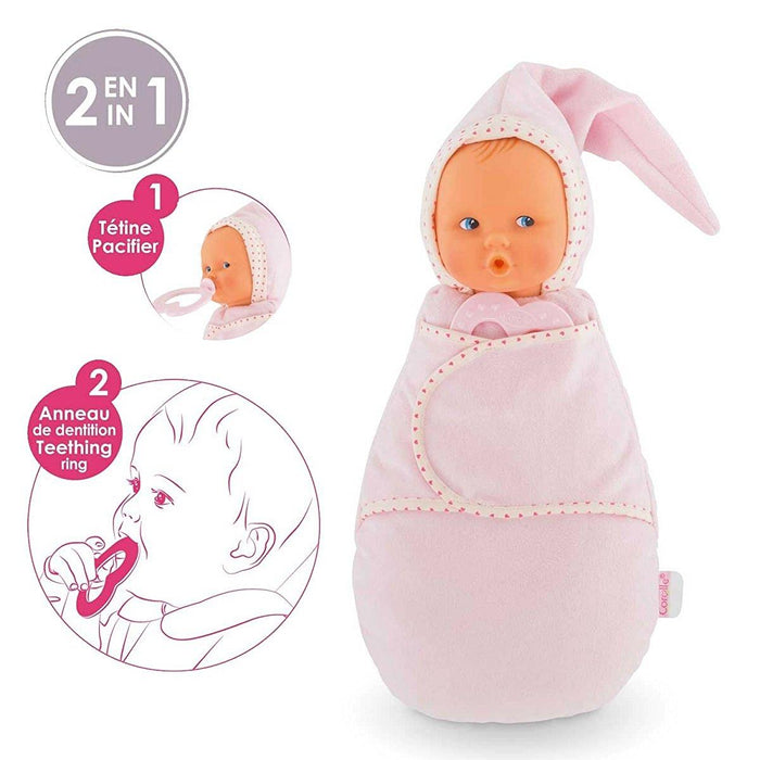 Baby Swaddle Pink Cotton Doll