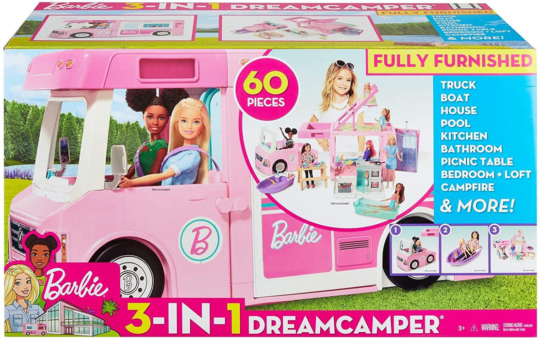 Barbie 3-in-1 DreamCamper Vehicle