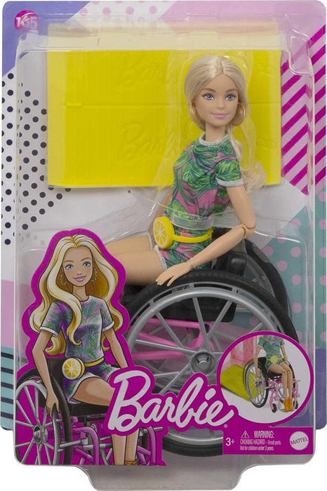 Barbie Blonde Doll in Wheelchair