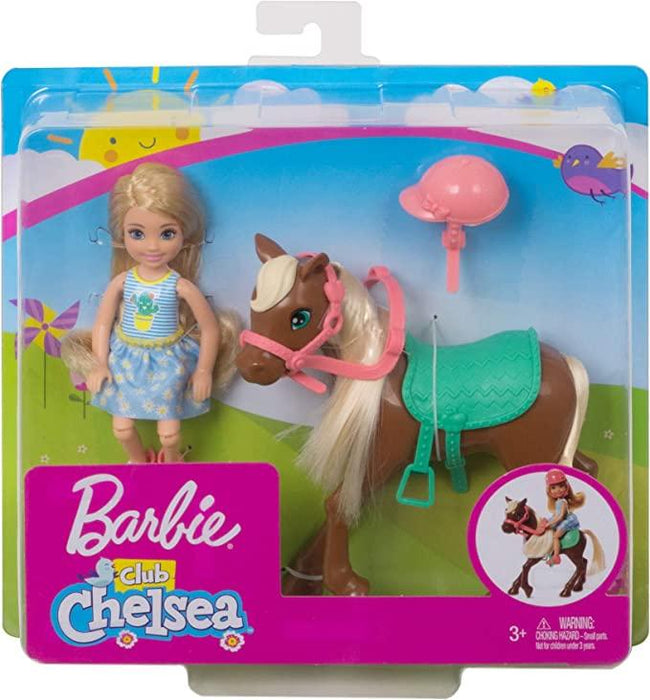 Barbie Chelsea and Pony Doll
