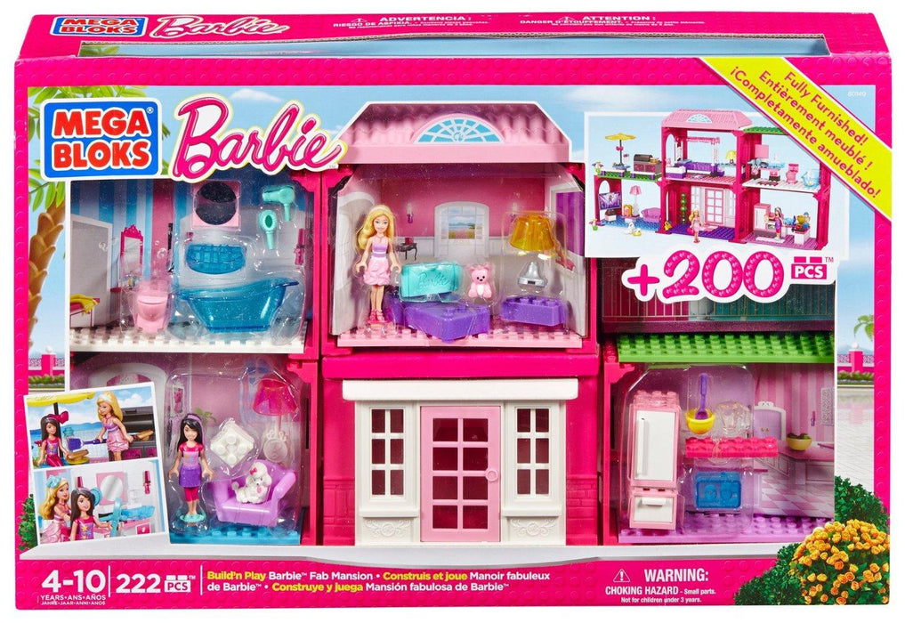 Barbie Fab Mansion Mega Bloks