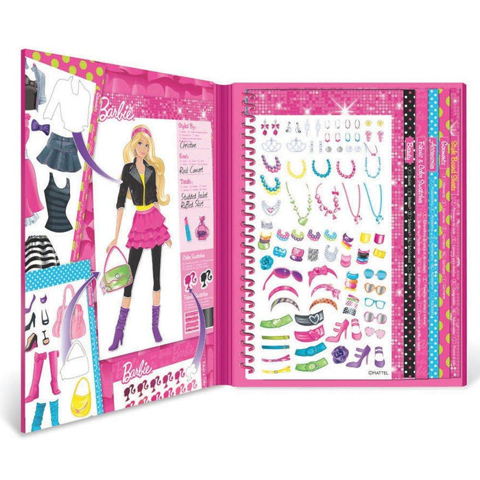 Barbie Fashion Sticker Stylist