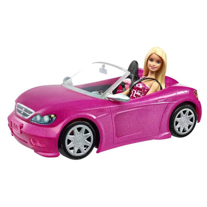 Barbie Glam Convertible w/Barbie Doll