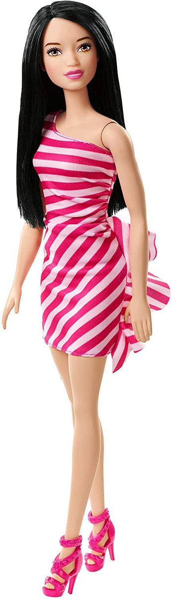 barbie glitz doll pink dress Barbie Glitz Doll in Pink Metallic Dress