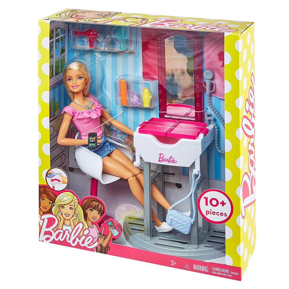 Barbie Hair Styling Salon — Adventure Hobbies Toys - Main Image