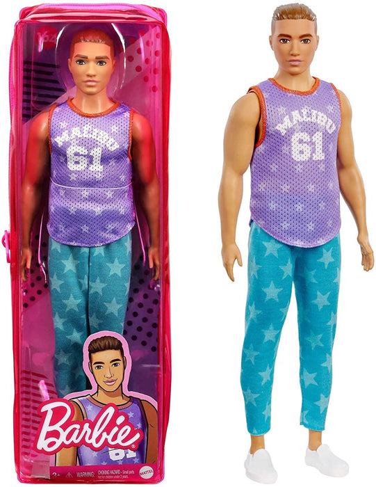 Barbie: Ken #164 Brown Hair/Malibu Shirt