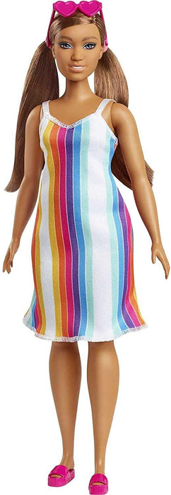 Barbie Loves the Ocean Doll Striped Dress
