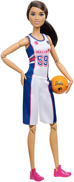 Barbie Made to Move Doll-Basketball