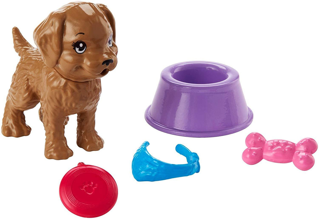 Barbie Puppy and Bowl