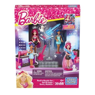 Barbie Rock 'n Royals Set Mega Bloks