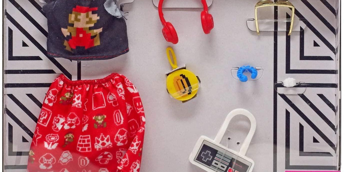 Barbie Seper Mario Fashion Pack — Adventure Hobbies Toys