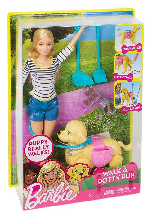 Barbie Walk and Potty Pup