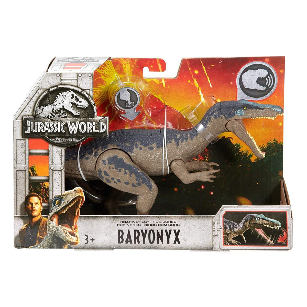 Baryonyx Jurassic Park Baryonyx Dinosaur Toy Jurassic World Epic