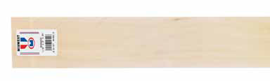Basswood Sheet 1/16x3x24