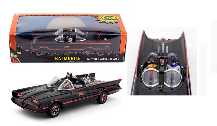 Batman Classic TV Batmobile with Figures