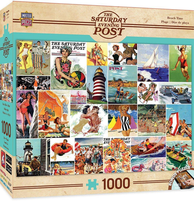 Beachtime Collage 1000pc Puzzle