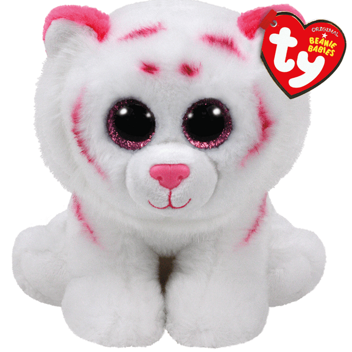 Beanie Babies Tabor the White/Pink Tiger