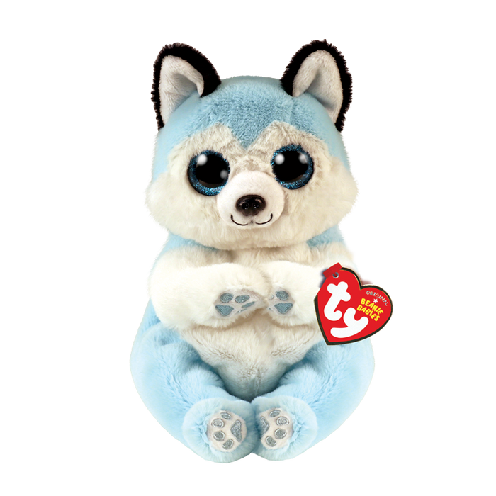 Beanie Baby-Thunder-Husky-Blu-reg