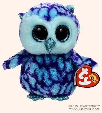 Beanie Boos Oscar the Blue Owl 6 inches