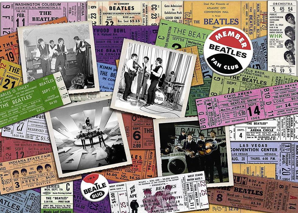 Beatles Tickets 1000pc Puzzle