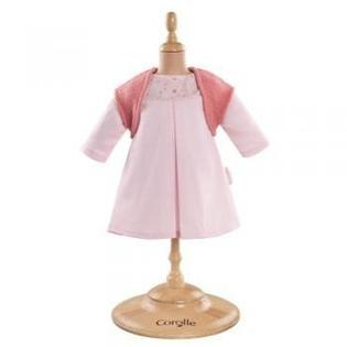 Bebe 12in. Pink Dress & Woolen Vest