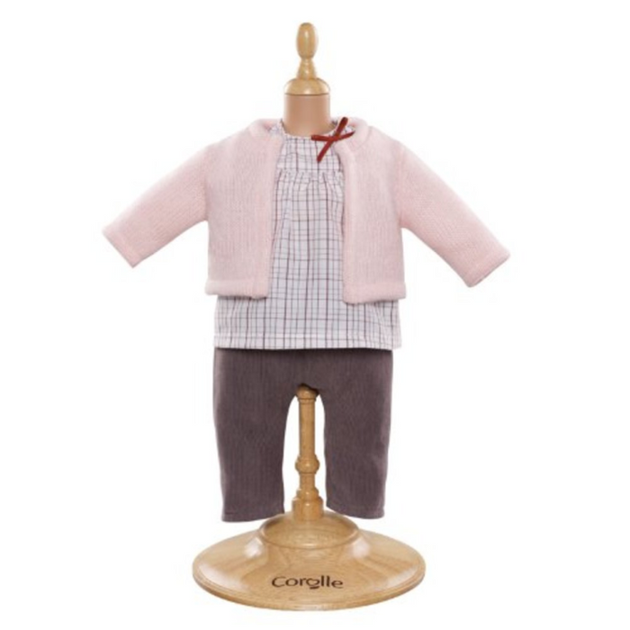 Bebe 14in. Blouse, Cardigan & Pants