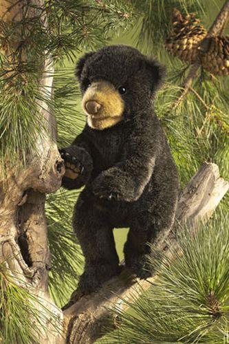 Black Bear Cub Puppet
