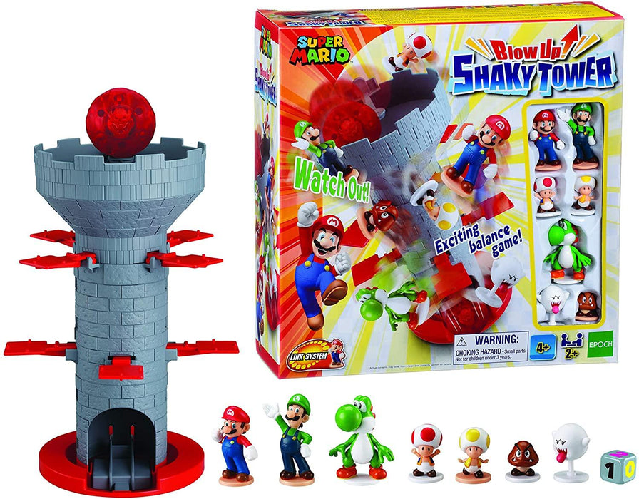 Blow Up Shaky Tower Game Super Mario
