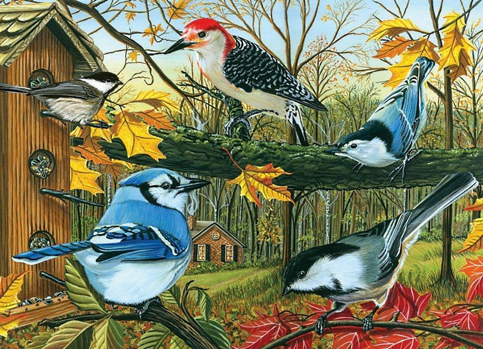 Blue Jay and Friends 1000pc Puzzle