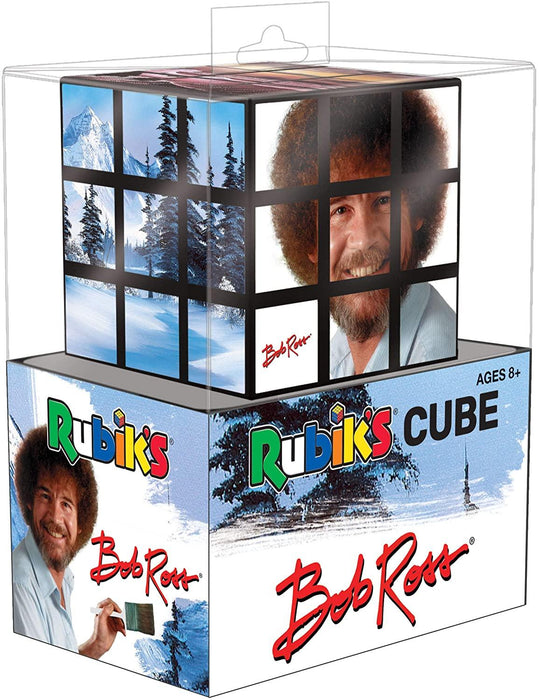 Bob Ross Rubik's Cube