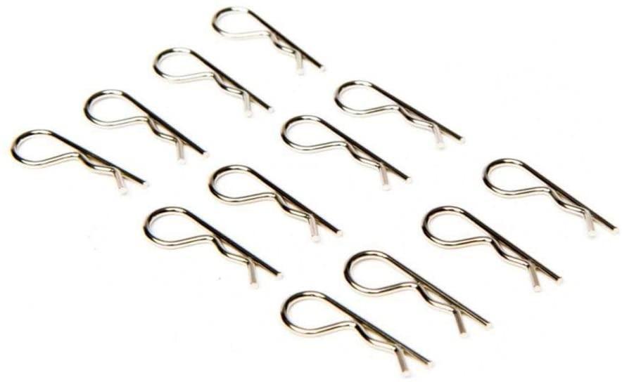 Body Clips, Silver 12 Count