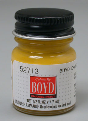 Boyd Enamel 1/2oz Dark Yellow