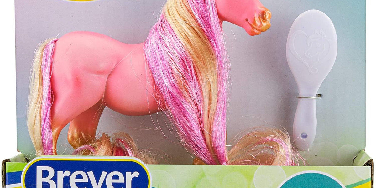 Breyer Horses Mane Beauty Li'l Beauties: Stardust Unicorn with Brushab Adventure Hobbies & Toys Breyer Horses Mane Beauty Li'l Beauties: Stardust Unicorn with Brushab Adventure Hobbies & Toys