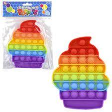 Bubble Poppers - Rainbow Cupcake