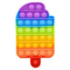 Bubble Poppers - Rainbow Popsicle