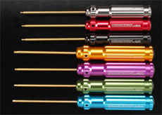 C22346 Ti-Nitride Hex Wrench Set 7pc