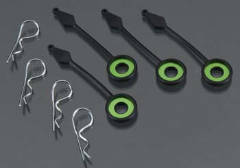 C23258GREEN Large Body Pin w/Holder System (4)