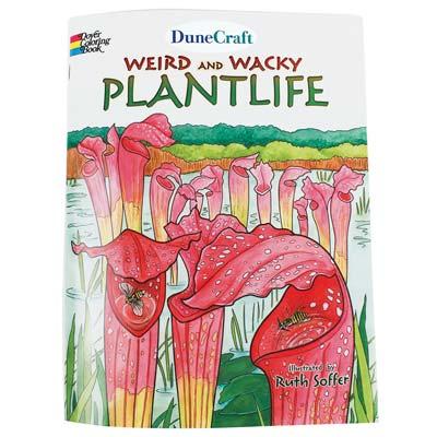 CB-0394 Weird and Wacky Plantlife Coloring Book